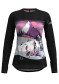 preview Crazy Long Sleeved Aria Woman Selfie Women's Long Sleeve T-Shirt