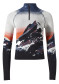 preview Perfect Moment 1/4 Zip Jacquard Baselayer Top 2426 Dusk Mountain