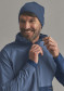 preview Ortovox Peak Beanie Blue Nunatak