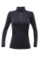 preview Women´s thermo t-shirt DEVOLD DUO ACTIVE  ZIP NECK BLK