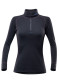 preview Women´s thermo t-shirt DEVOLD DUO ACTIVE  ZIP NECK BLK
