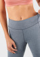 preview Women's leggings Salomon Outline Tight W Ebony / Heather