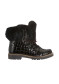 preview Women's fur boots Nis 1515404/A Scarponcino Pelle Vittelo Black
