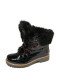 preview Women's fur boots Nis 1515404/A Scarponcino Pelle Vittelo Black