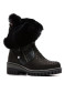 preview Women's winter boots Nis 2015457/1 Scarponcino Zip Pelle St. Rettile Bk/Rex