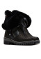 preview Women's winter boots Nis 2015457/1 Scarponcino Zip Pelle St. Rettile Bk/Rex