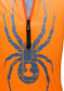 preview Children's turtleneck SPYDER 196079-824 -MINI MAZE-ZIP T-NECK-BRYTE ORANGE