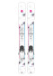 preview Rossignol Fun Girl Kid-X 100-130 +Kid-X 4 B76 wht/silv-set