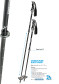 preview Komperdell Carbon Pure Black Vario hole 105-135cm