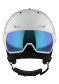 preview Salomon ICON LT VISOR WHITE / UNI.M.BLUE ski helmet