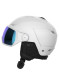 preview Salomon ICON LT VISOR WHITE / UNI.M.BLUE ski helmet