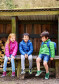 preview Children's jacket Color Kids Konne padded jacket Toucan Green