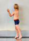 preview Boy's Swimwear Color Kids Erland swim trunks AOP 40+ Orange