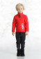 preview Children's sweatshirt Poivre Blanc W18-1550-BBBY Fleece Sweater scarlet red2