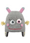 náhled Kids knitted hat Barts Monster Beanie Girls Heather Grey