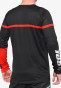 náhled Cycling Jersey 100% R-CORE Jersey Black/Red