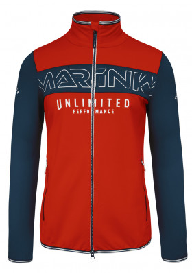 Men's sweatshirt Martini Motivo Orange/Dark Blue