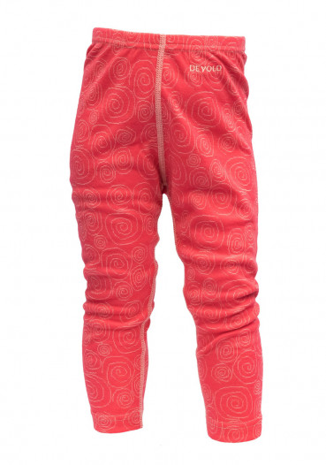detail Devold Duo Active Baby Long Johns Poppy
