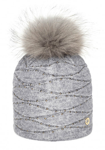 detail Women's Hat Granadilla Dubosc Fur Med Grey