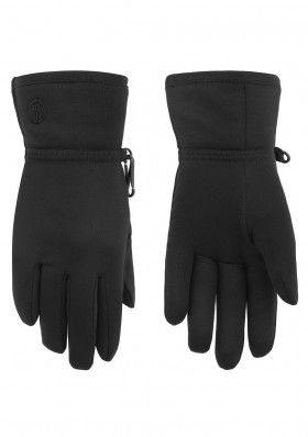 Women's finger gloves Poivre Blanc W21-1775-WO / A Stretch Fleece Gloves black