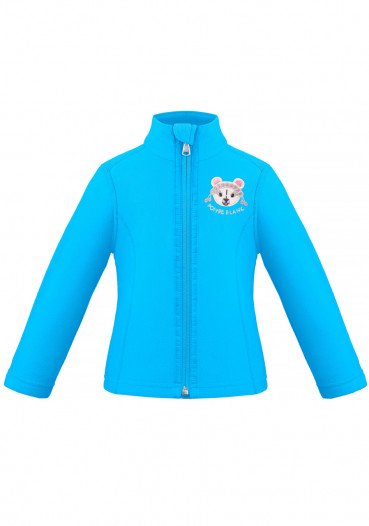 detail Children's girls sweatshirt Poivre Blanc W21-1500-BBGL / A Micro Fleece Jacket