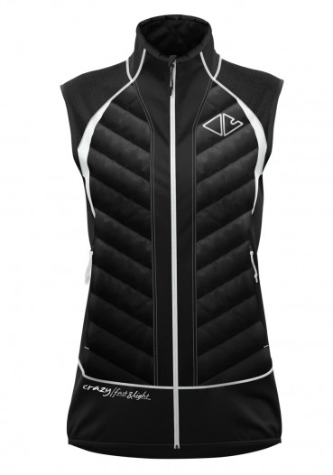 detail Women's vest Crazy Vest Alpinstar 3d Woman Black