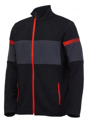 Men's sweatshirt Spyder Speed Full Zip Black 
