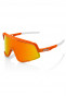 náhled 100% Glendale - Soft Tact Neon Orange - HiPER Red Multilayer Mirror Lens