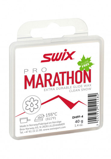 detail Swix DHFF-4 Marathon Pro 40g bílý, skluzný vosk