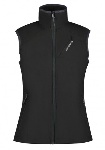 detail Women's vest Icepeak 55995 Brush Black