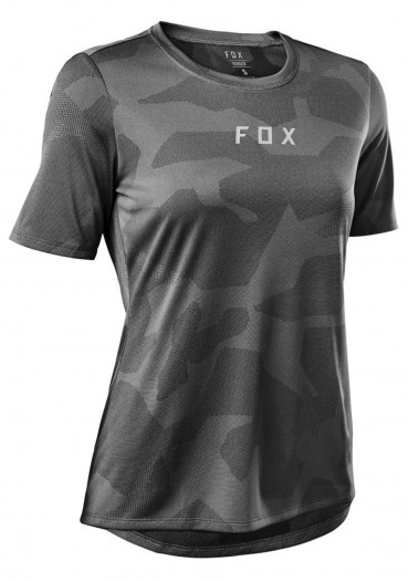 detail Fox W Ranger Tru Dri Ss Jersey Grey