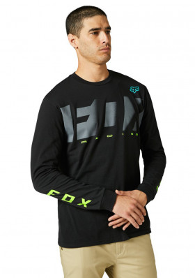 Men's T-shirt Fox Rkane Ls Premium Tee Black