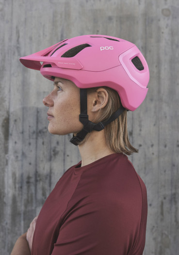 detail Cycling helmet Poc Axion Actinium Pink Matt