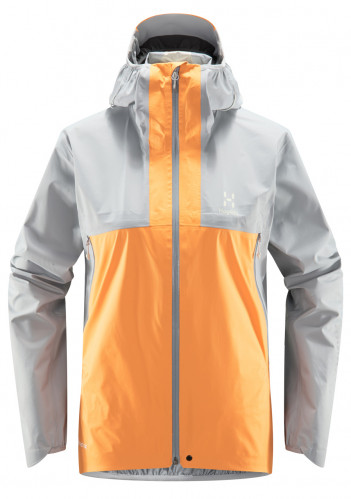 Women's jacket Haglöfs 605231-4TL L.I.M GTX Active W gray/orange