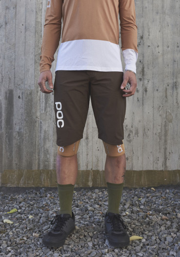 detail Men's cycling shorts POC Guardian Air Shorts Axinite Brown