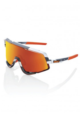 100% Glendale Soft Tact Grey Camo-HiPER Red Multilayer Lens