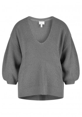 Women\'s sweater Sportalm Bossed Clean Grey