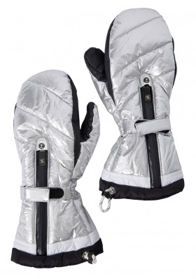 Women's gloves Sportalm Ante New Metallic Silver