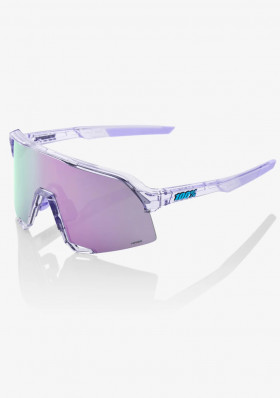 100% S3 - Polished Translucent Lavender - HiPER Lavender Mirror Lens