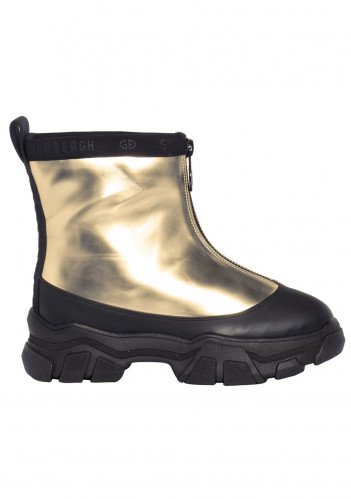 Goldbergh Stark Zip Up Boots Gold