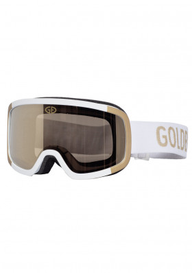 Women's ski goggles Goldbergh Eyecatcher Goggle White/Gold
