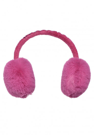 detail Women's Goldbergh Fluffy Earwarmers Pony Pink