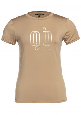 Women's T-shirt Goldbergh Midtown Logo Latte