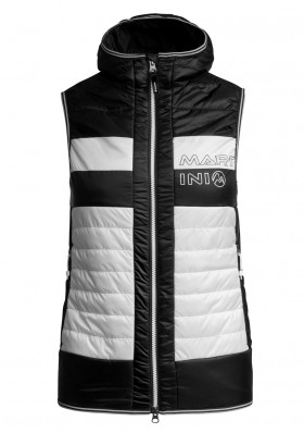 Women's vest Martini Mountain Top Black/White/Black