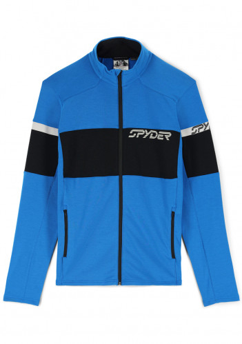 Men's sweatshirt Spyder Speed Full Zip Col/Blk
