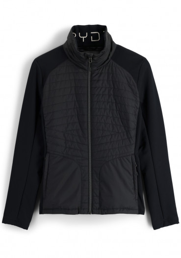 detail Women's sweatshirt Spyder Glissade Hybrid-Insulator Black 