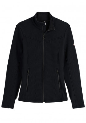 Women's Spyder Encore Full Zip-Fleece Black Sweater