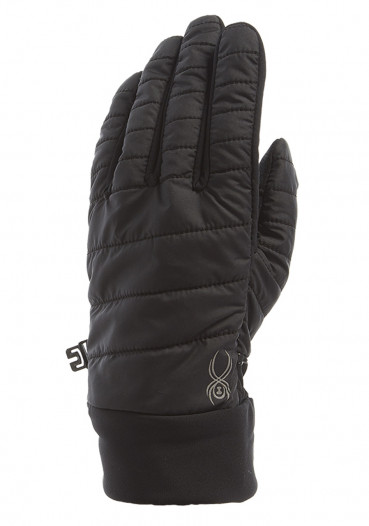 detail Women's gloves Spyder Glissade Hybrid-Glove-blk blk