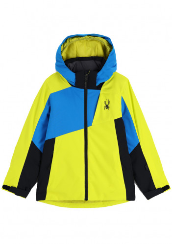 Children's jacket Spyder Boys Ambush Yellow/blue/blk