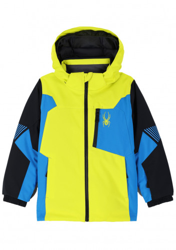 Children's jacket Spyder Mini Leader Yellow/blue/blk